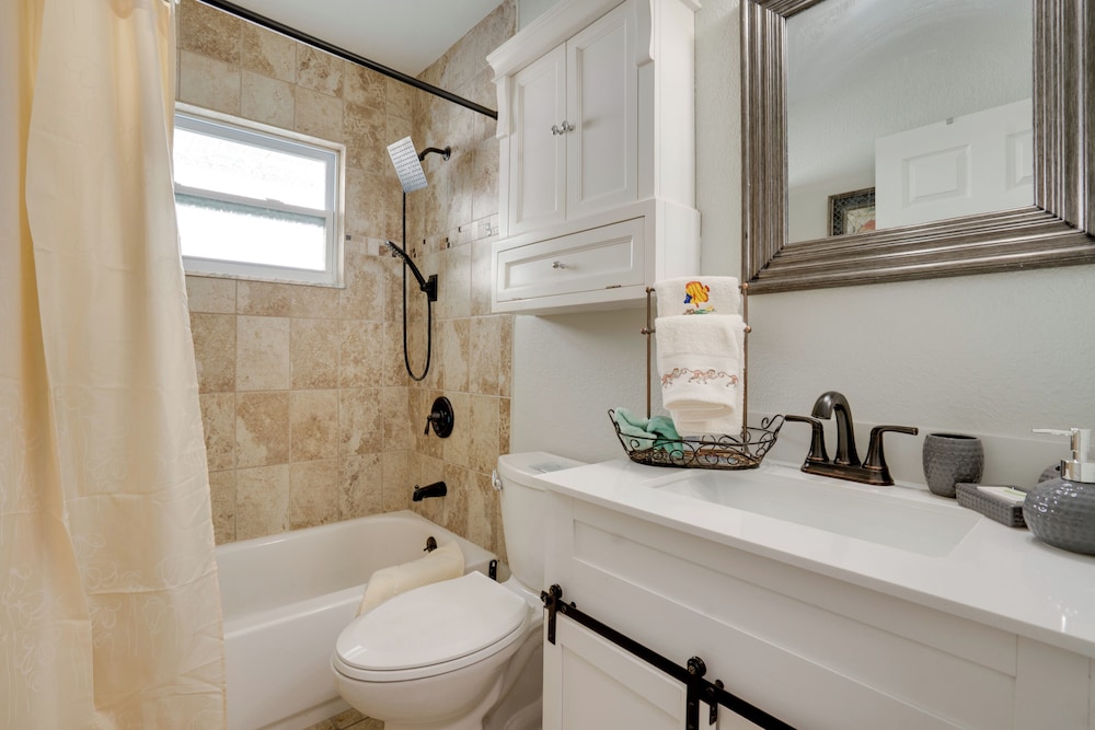 Steps to Gulf: Updated Duplex in Redington Shores!
