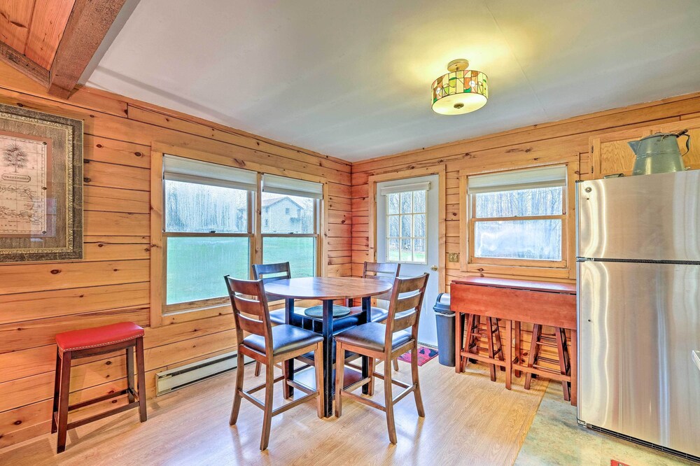 High Peak Heaven: Cozy Log Cabin on 1 Acre!