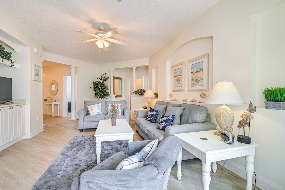 4 Golf Courses On-site: North Myrtle Beach Villa!