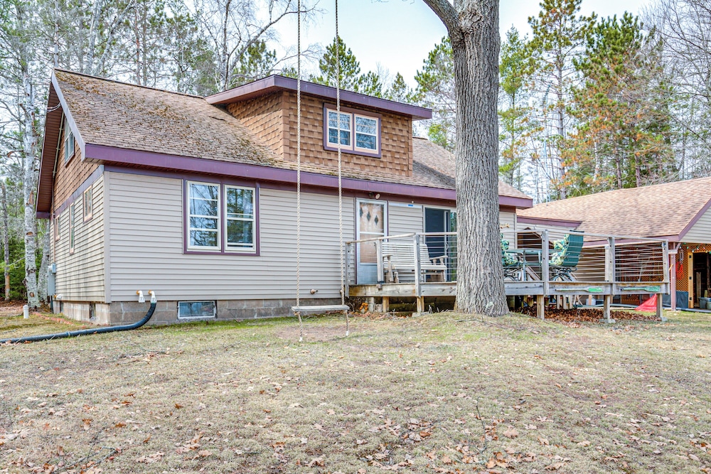 Private Dock, Deck & Yard: Deerskin Lake Retreat!