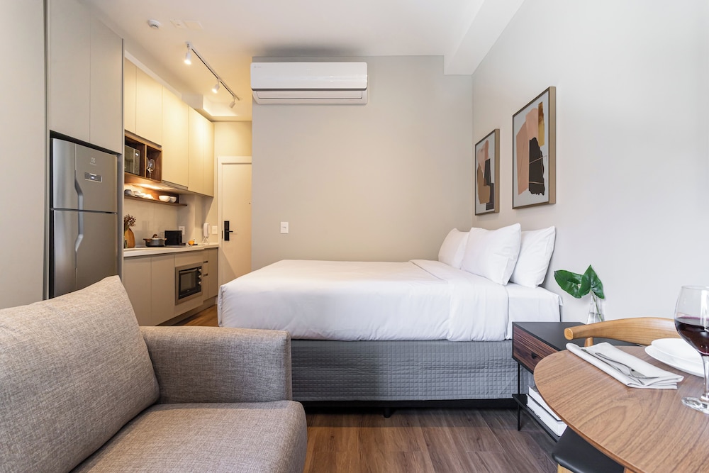 Ayra Higienópolis - Apartamentos mobiliados com excelente vista e localização
