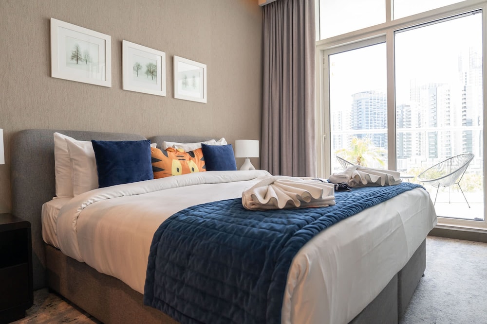 Cozy Studio Perfect for 4 at Damac Maison Prive