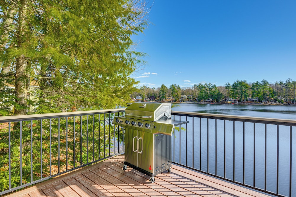 Modern Waterfront Gem w/ Dock on Lake Monomonac
