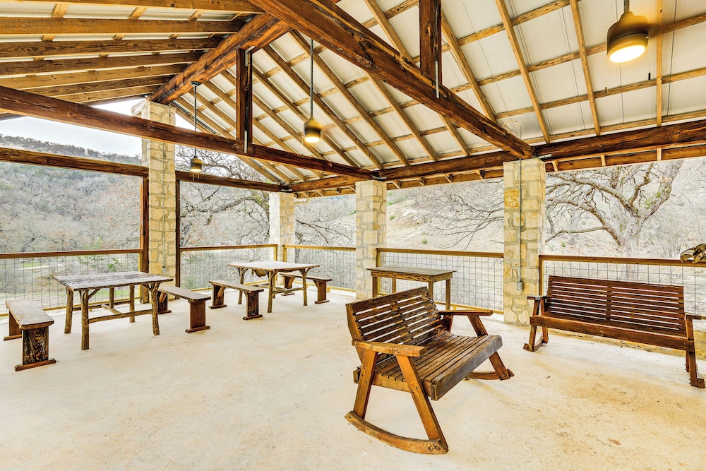 Fire Pit, Views: Peaceful Texas Hill Country Cabin