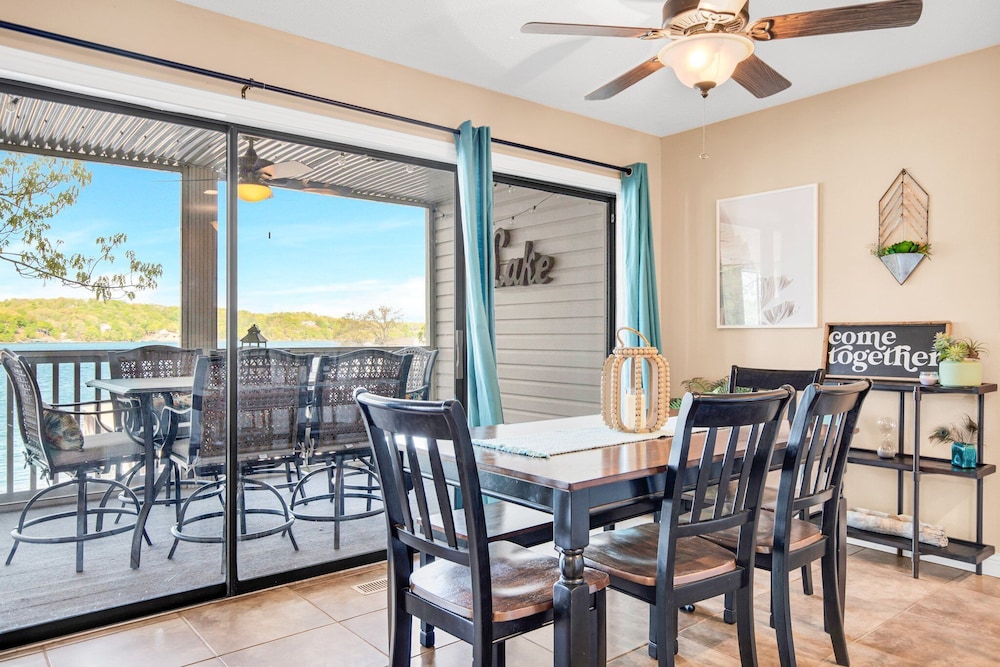 Spacious Family Friendly 3 Bed/3 Bath w/ Amazing Views, Lakeside Pool, & Boat Slip