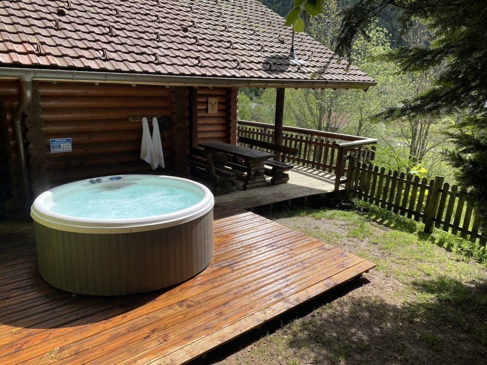Chalet in La Bresse With Hot Tub & Mountain Views