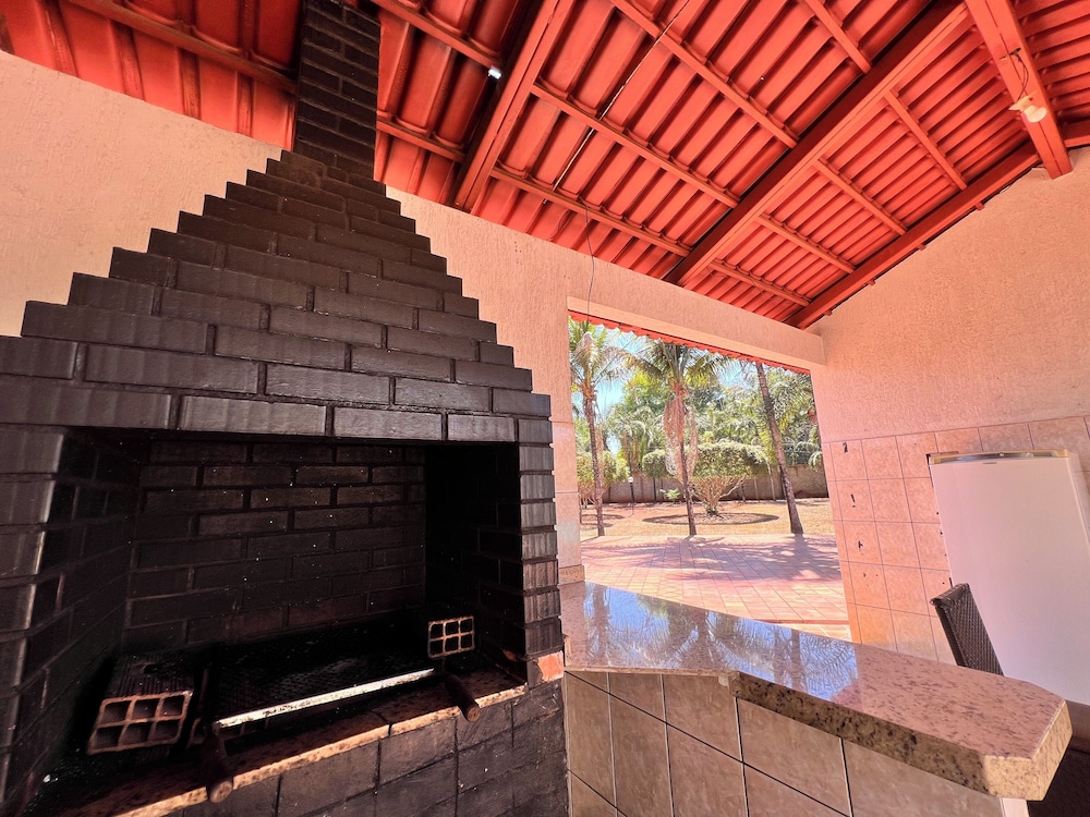 casa com piscina