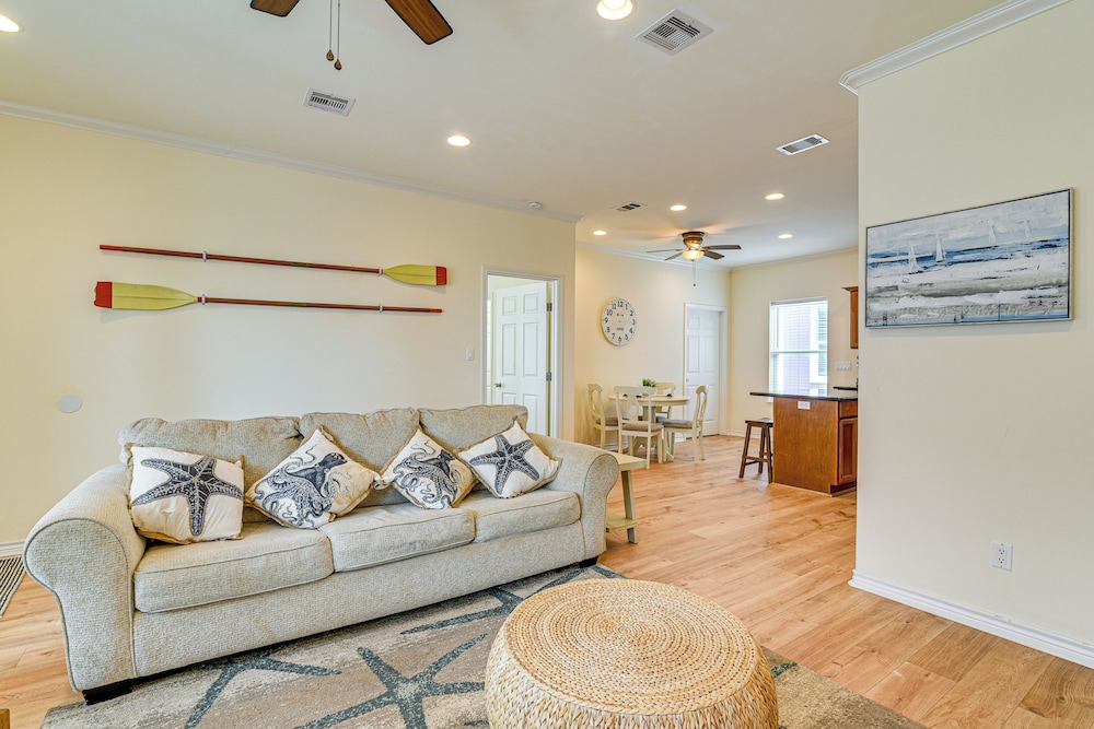 Gulf Views: Beachfront Bolivar Peninsula Escape!