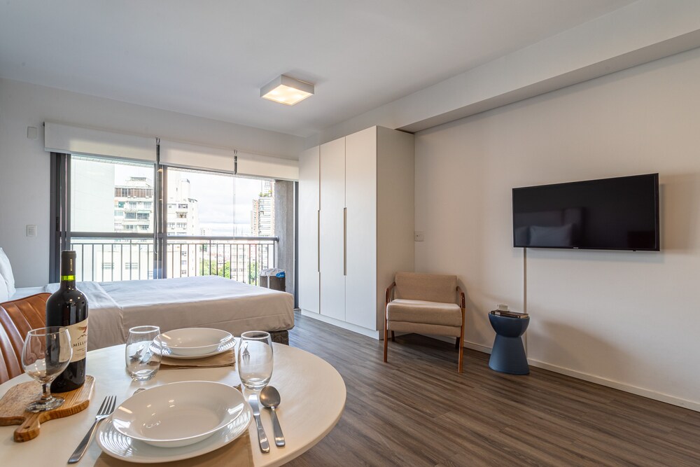 Setin Downtown Genebra by Viva - Apartamentos completos na Bela Vista com piscina