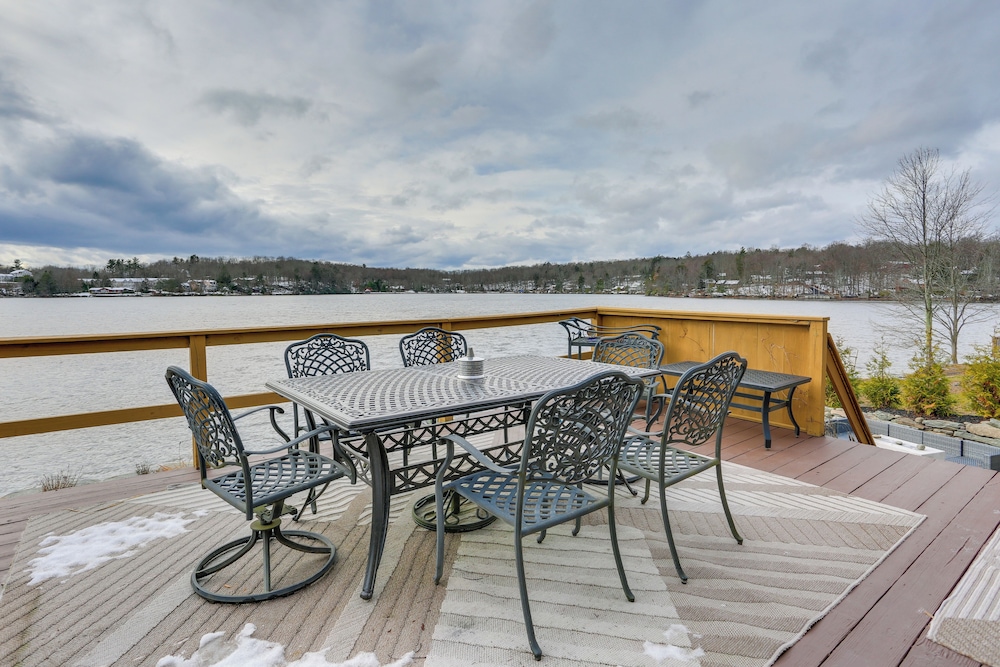 Swim, Hike & Ski: Waterfront Home in White Lake!