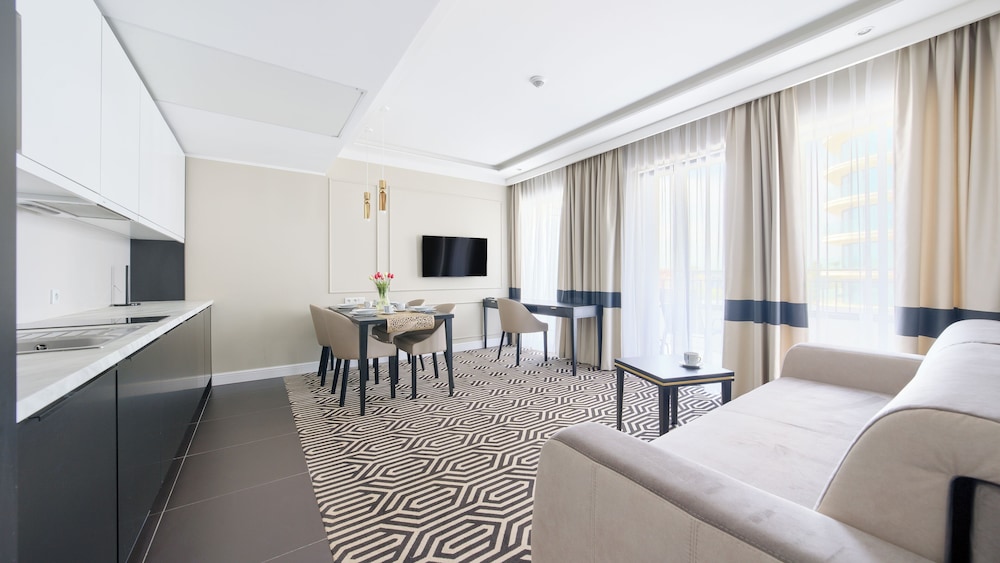 Apartamenty Sun & Snow w Baltic Park Fort z prywatnym jacuzzi