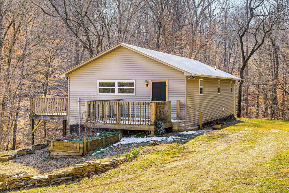 Peaceful Cabin at Lake Logan w/ Spacious Yard!