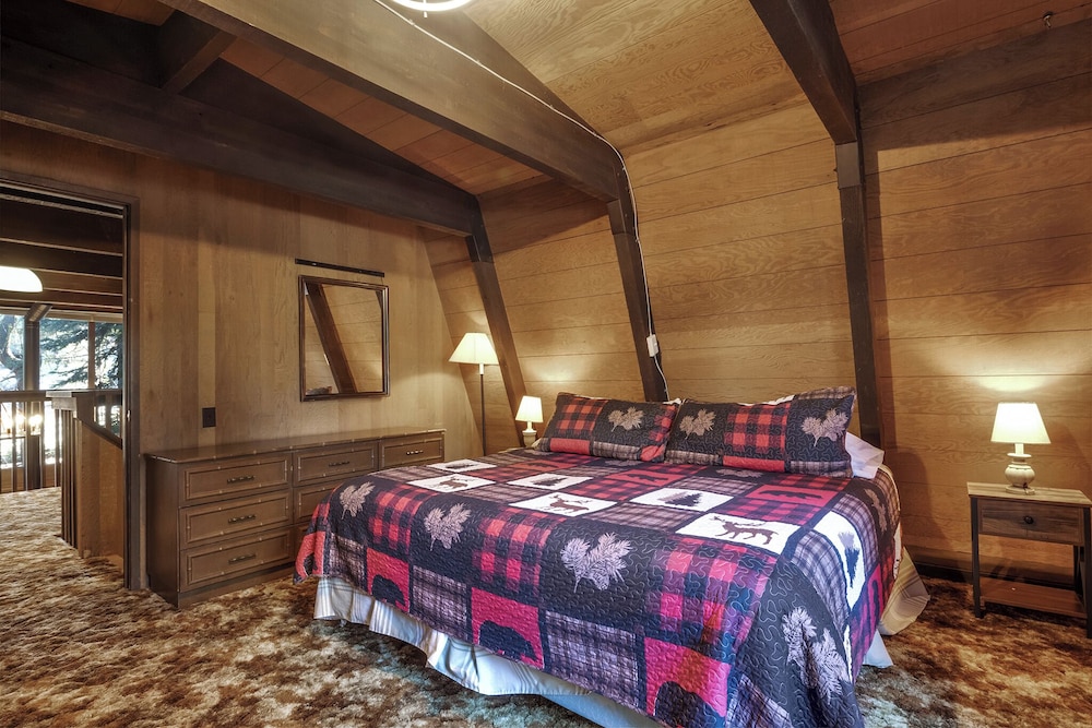 A Frame Hideaway | Floor to Ceiling Windows in the Pines