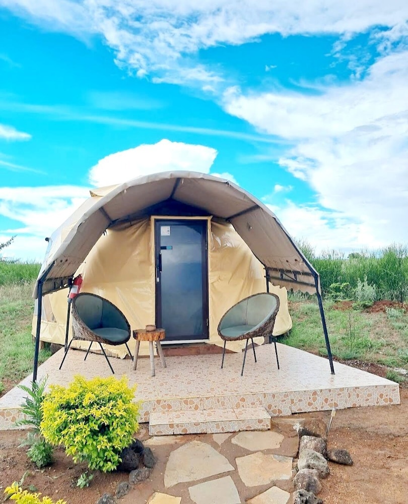 Amanya 1-bed Leopard Family With Mt Kilimanjaro vi - Campsite view 2
