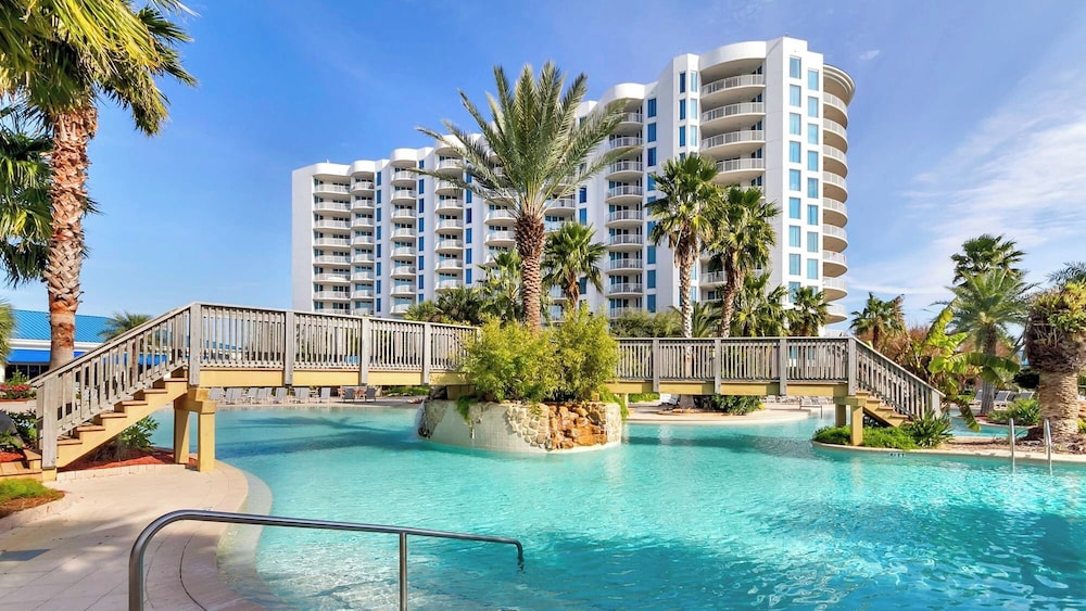 Palms Resort 2813: 2br, Pools, Courts, Gulf Views & Minutes to Beach!