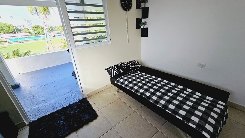 Cozy and Modern Apartment Black & White With Jacuzzi on Terrace view 5