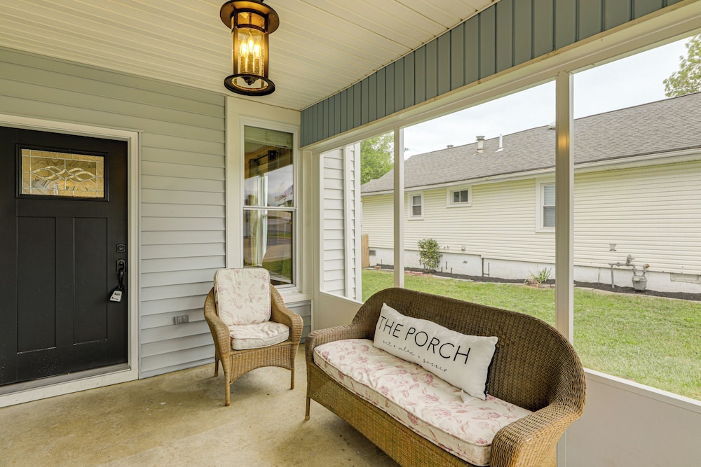 Modern Comfort Near Columbus: Home w/ Yard & Porch