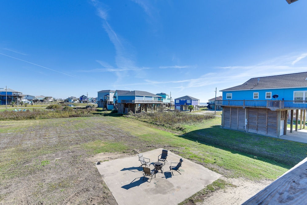 Ocean-view Crystal Beach Home: Steps to the Sand view 3
