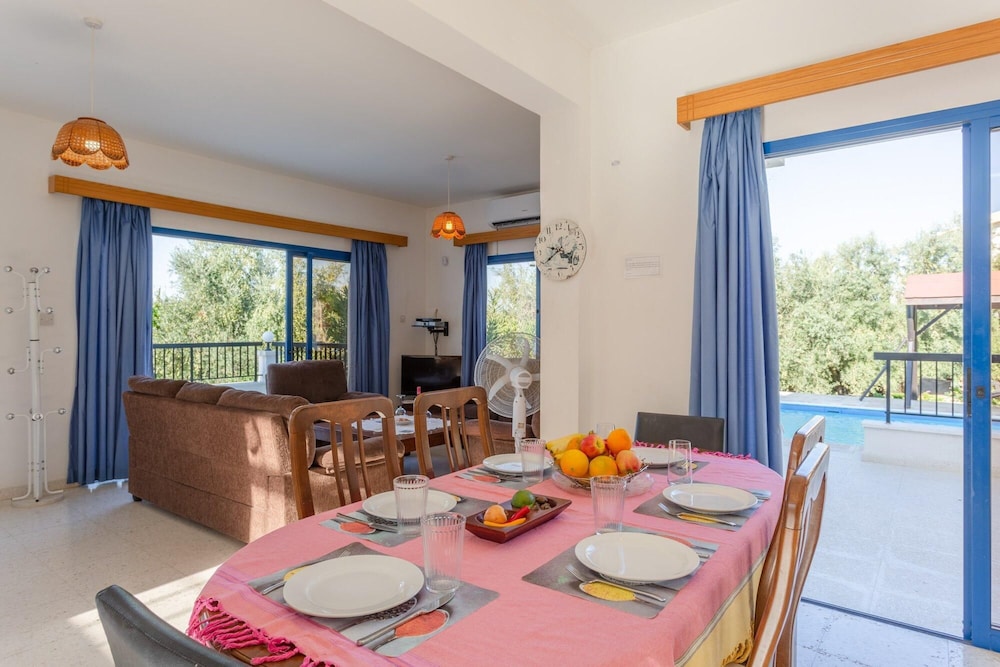 Villa Charoula Thio Large Private Pool A C Wifi - 2141 view 2