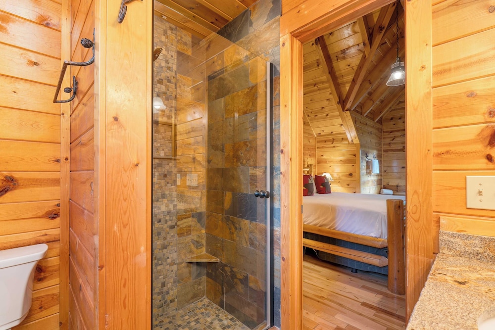 Sleeps 26, 2 Homes Theater Room, Game Room, Hot Tub, Smoky Mountain Views