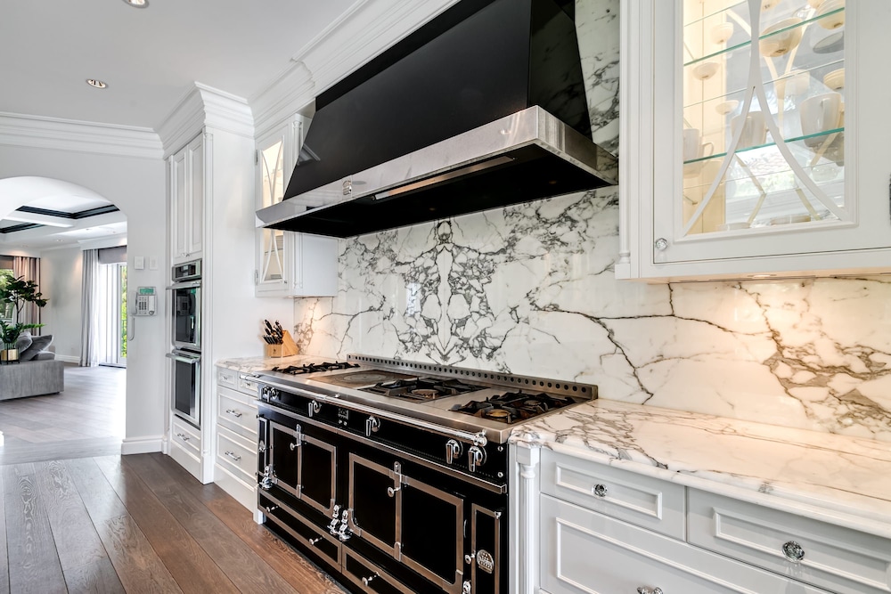 Waterfront Mansion With Game Room Gym Media Room and Guest House