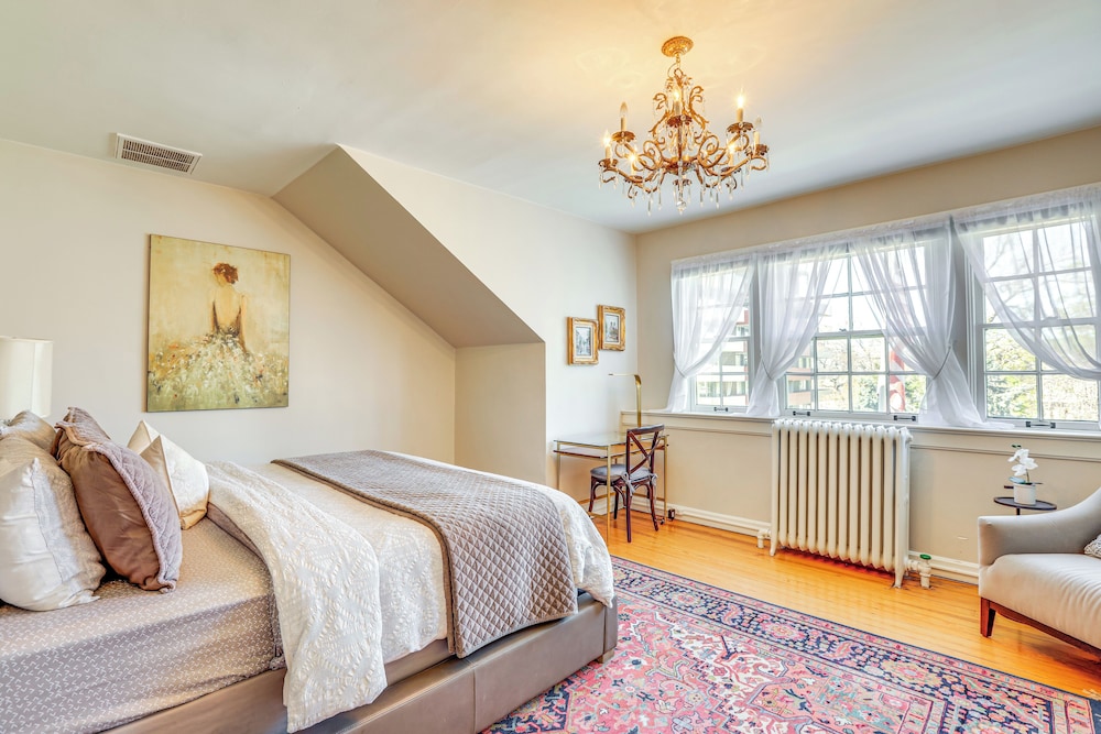 Historic French Consulate in Cap Hill w/ Yard