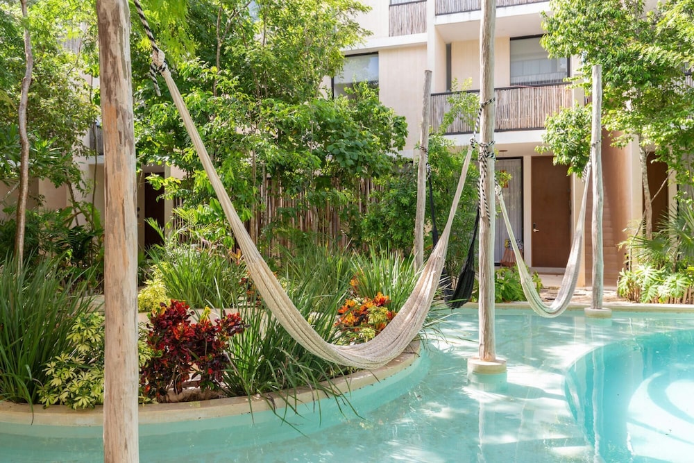 Luxurious Apartment in Lovely Complex With Dreamy Gardens Yoga Terrace Hammocks Swimming Pool
