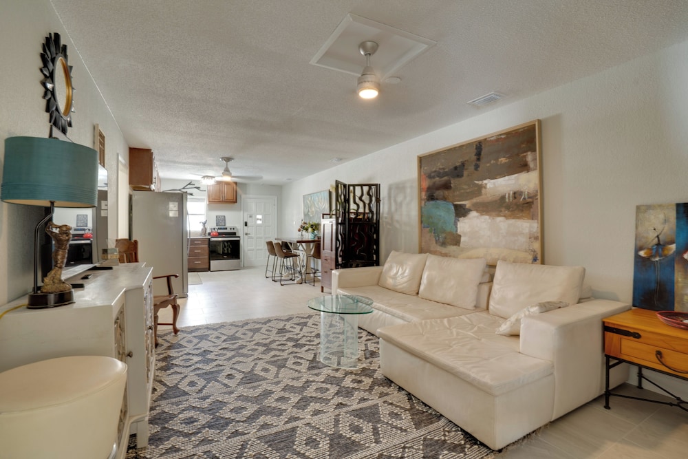 Steps to Gulf: Updated Duplex in Redington Shores!