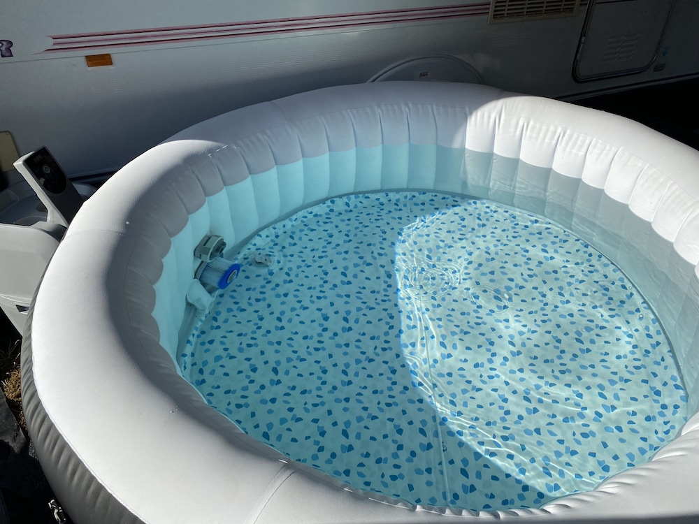 Rostrevorvalley Caravan Experience Private Hottub view 3