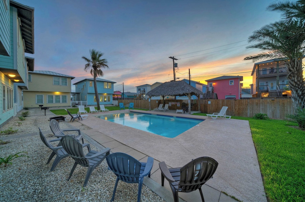 Pool Access, Private Patio Living, Near the Beach Seahorse Cove by Avantstay