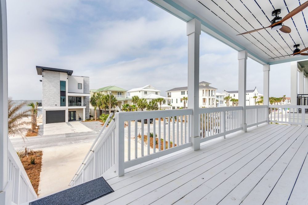 Steps to Beach: New Navarre Home w/ Ocean Views!