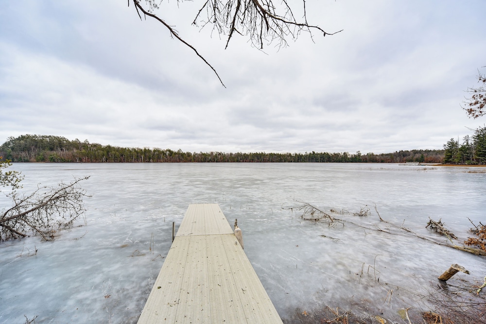 Lake House on 3 Acres w/ Private Dock in Minong!