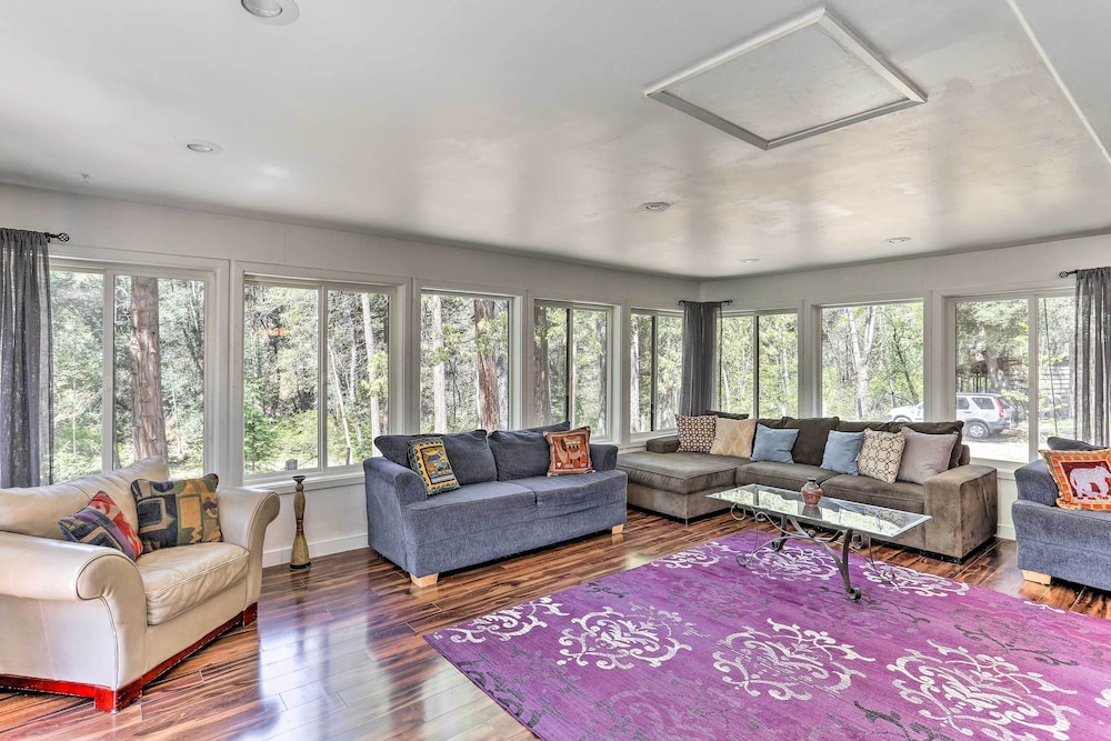 Vibrant Weaverville Escape w/ Deck & Creek!