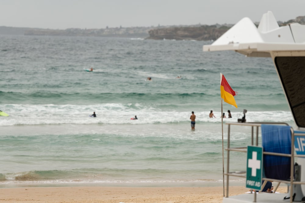 Ocean Front Building On Bondi Beach
