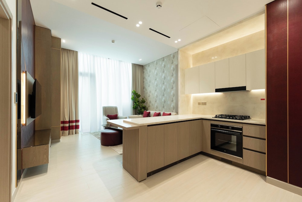 Designer 1BR with Private Pool in JVC