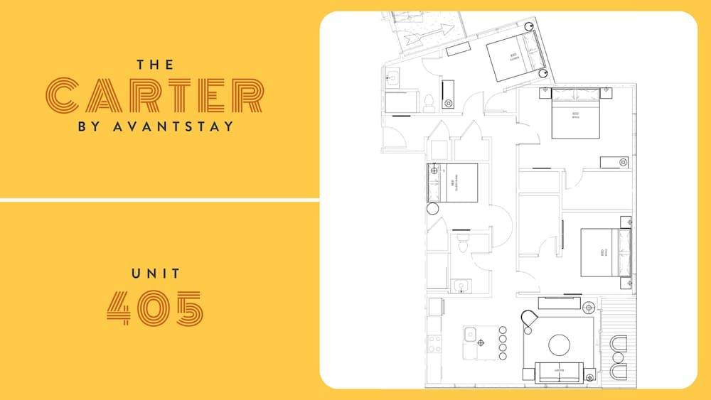 The Carter by Avantstay 4th Floor Sleeps 48