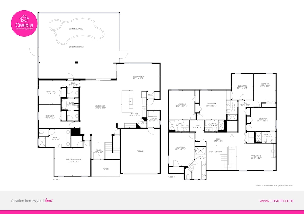 Spacious Home w/ Private Pool/spa! Sleeps 21