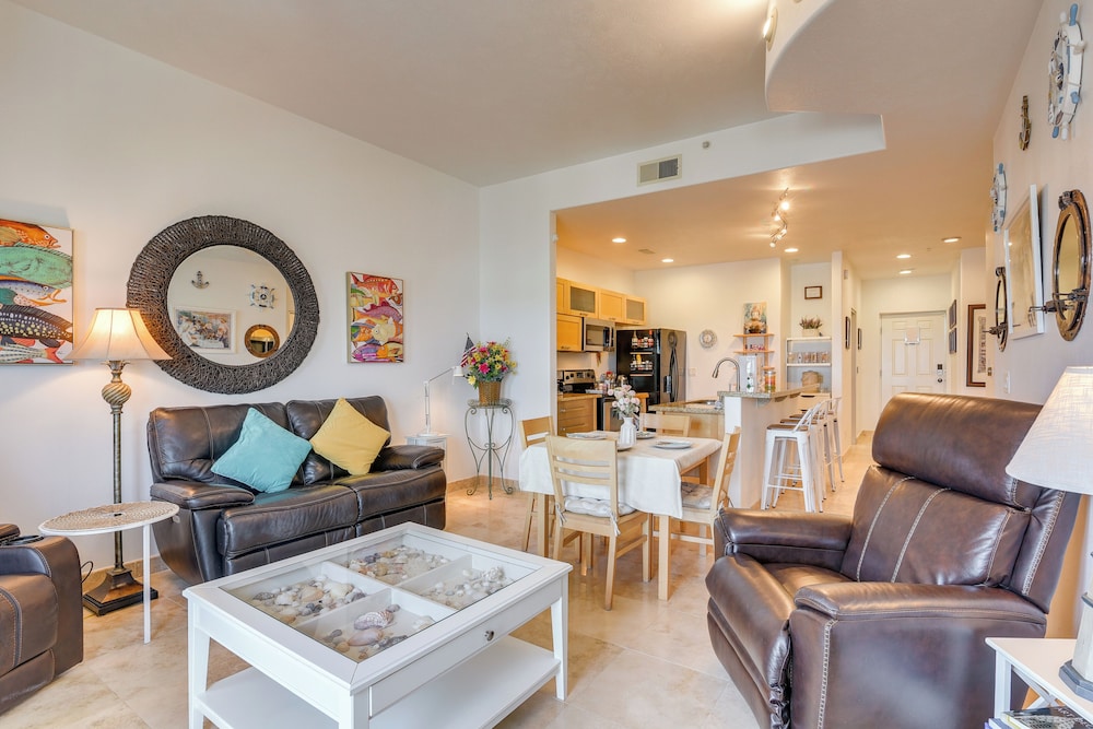 Walk to Galveston Beach: Family Condo w/ Pool