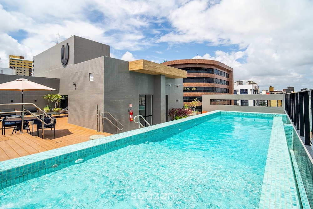 Studio in Build. w/ Pool, 280m fr the sea Ugr0404a