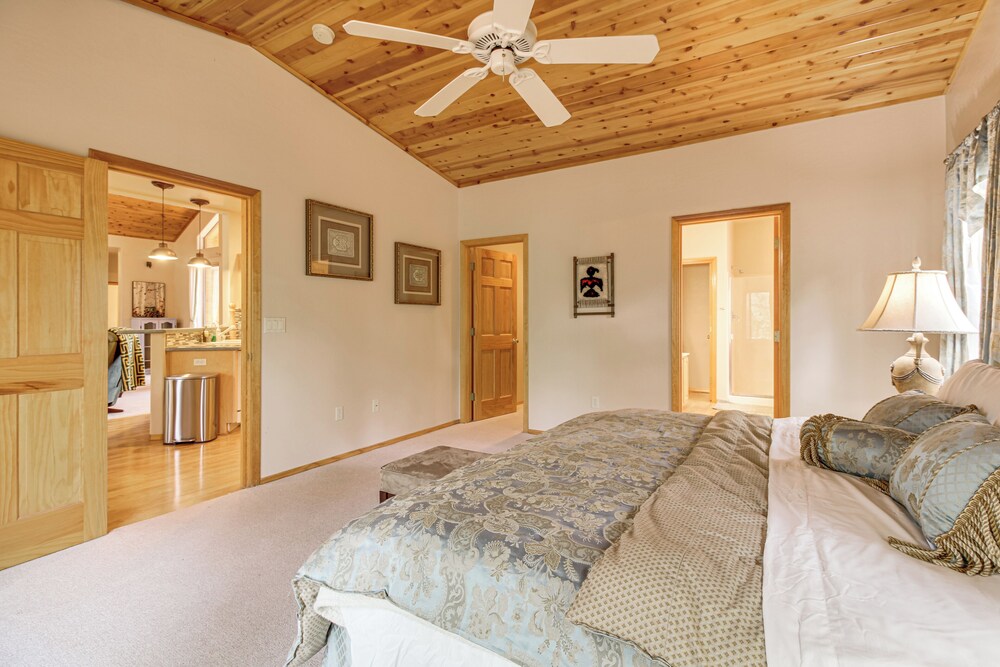 Unwind Fireside! Home 30 Mi to Sunrise Ski Resort