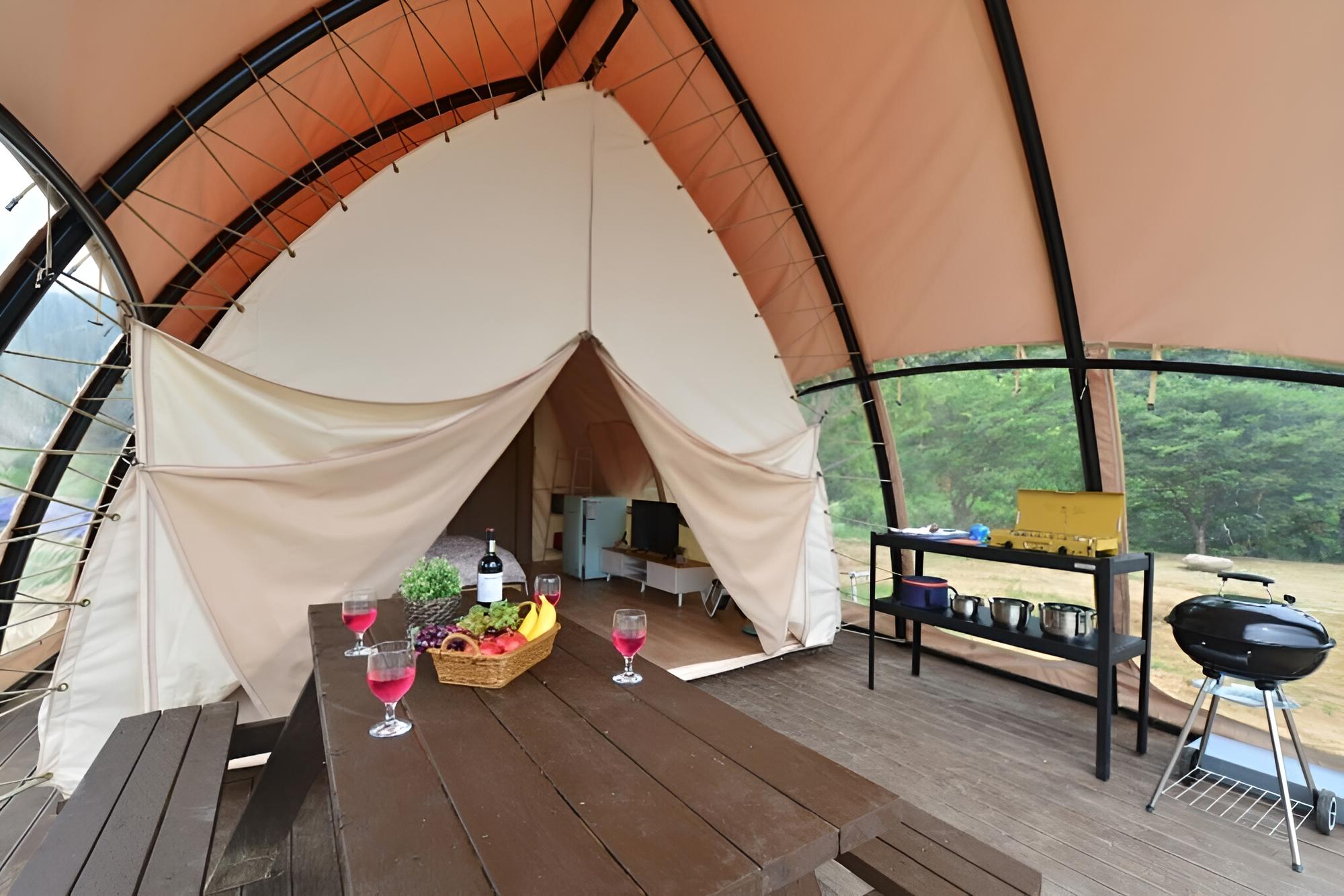 Yangpyeong Sanarae Glamping view 2