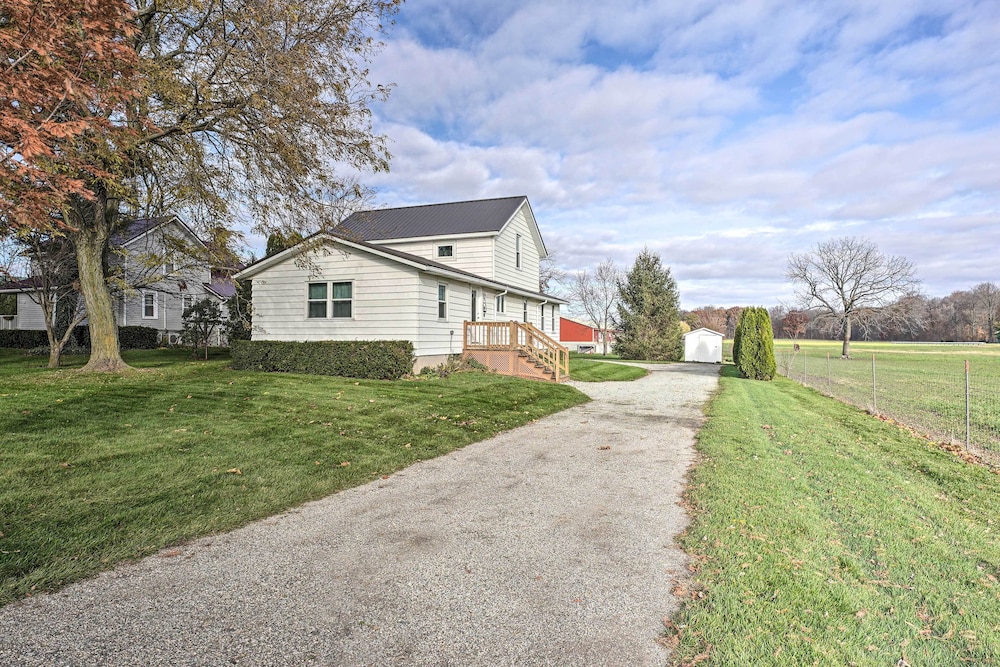 'rise and Shine Farm' in Goshen w/ BBQ & Fire Pit! view 4