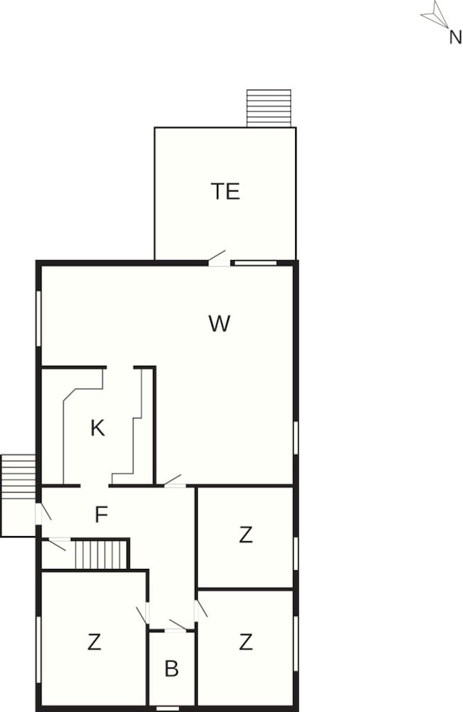 6 Person Holiday Home in Borre