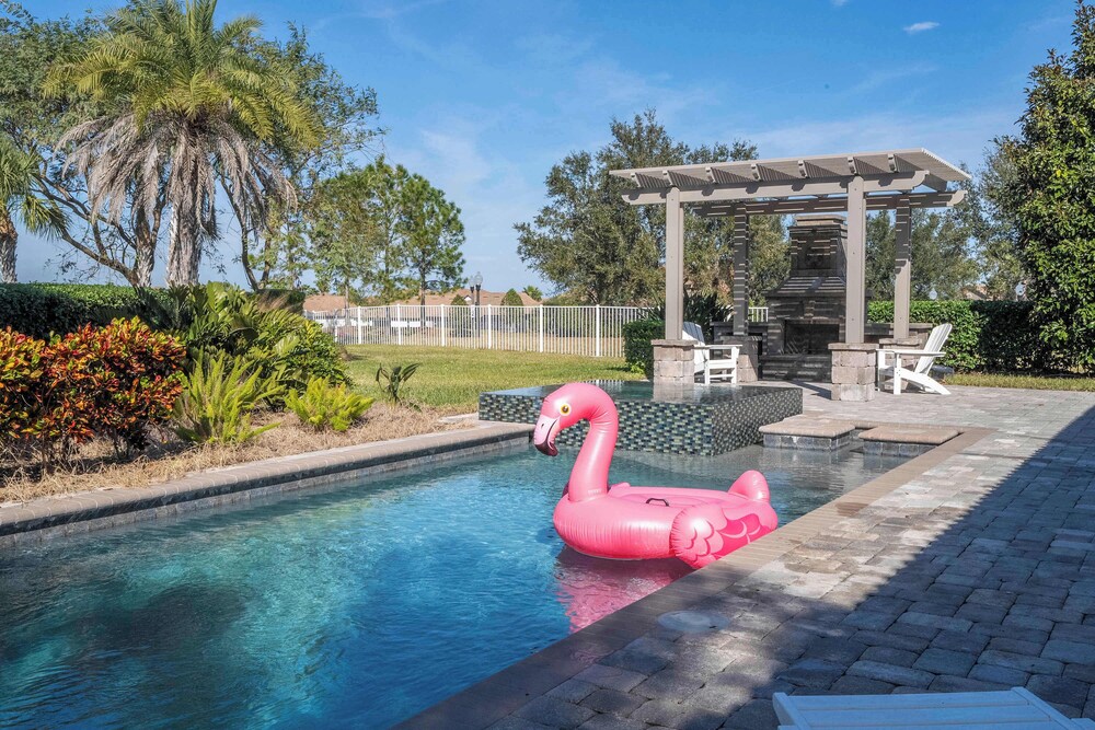 Luxurious 4Bd Villa Private Pool @ Champions Gate Resort 9021