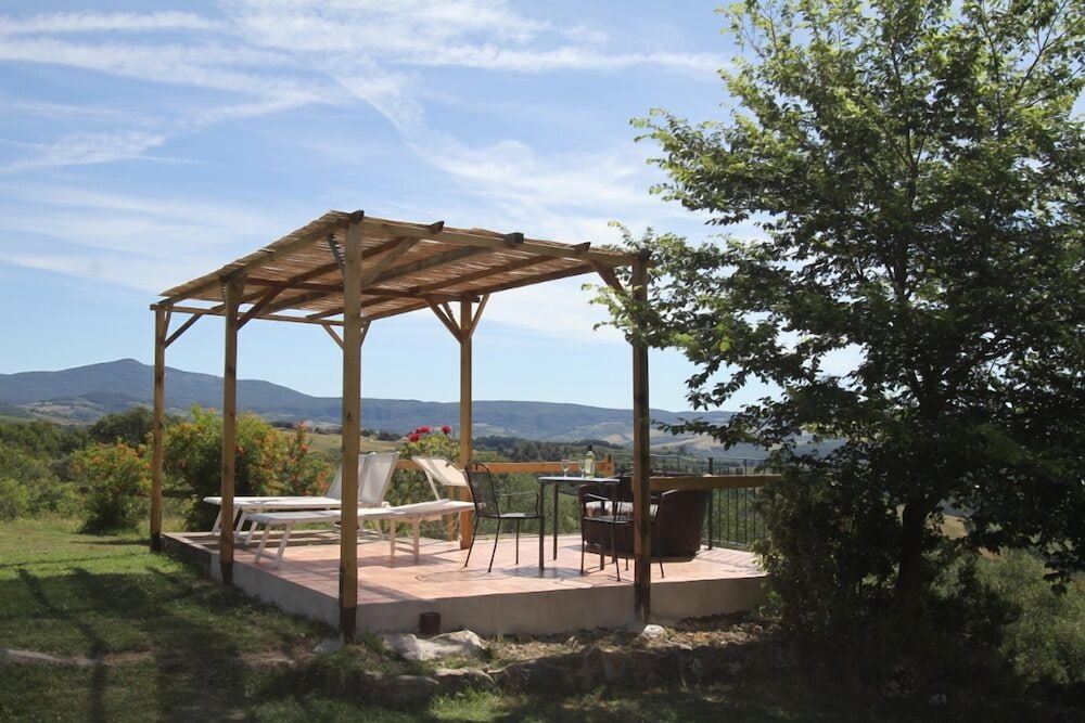 Verdidea - Podere Castello en Radicofani — balance & terrace