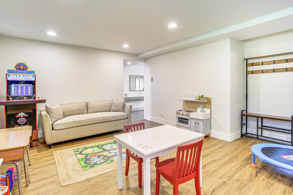 Walk to Bethel Woods: Family Home w/ Deck & Views!