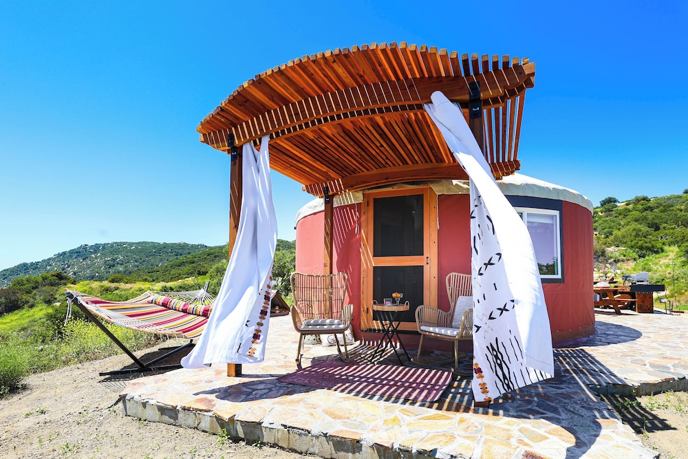 Mystical Mongolian Yurt in Fallbrook w/ Views!