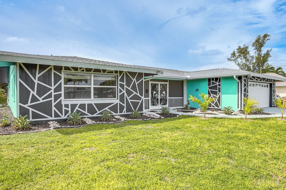 Canal-front, Pet-friendly Cape Coral Retreat!