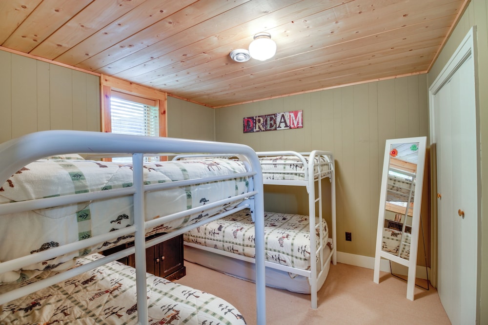 2 Mi to Marina: Family Home on Sibley Lake!