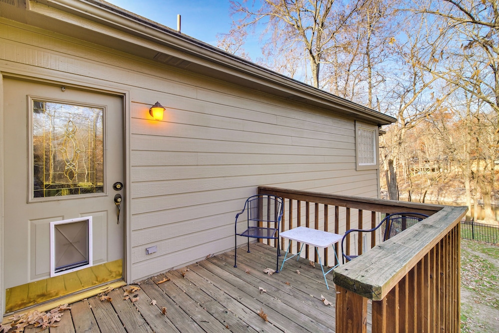Lakefront Home w/ Furnished Deck in Grove!